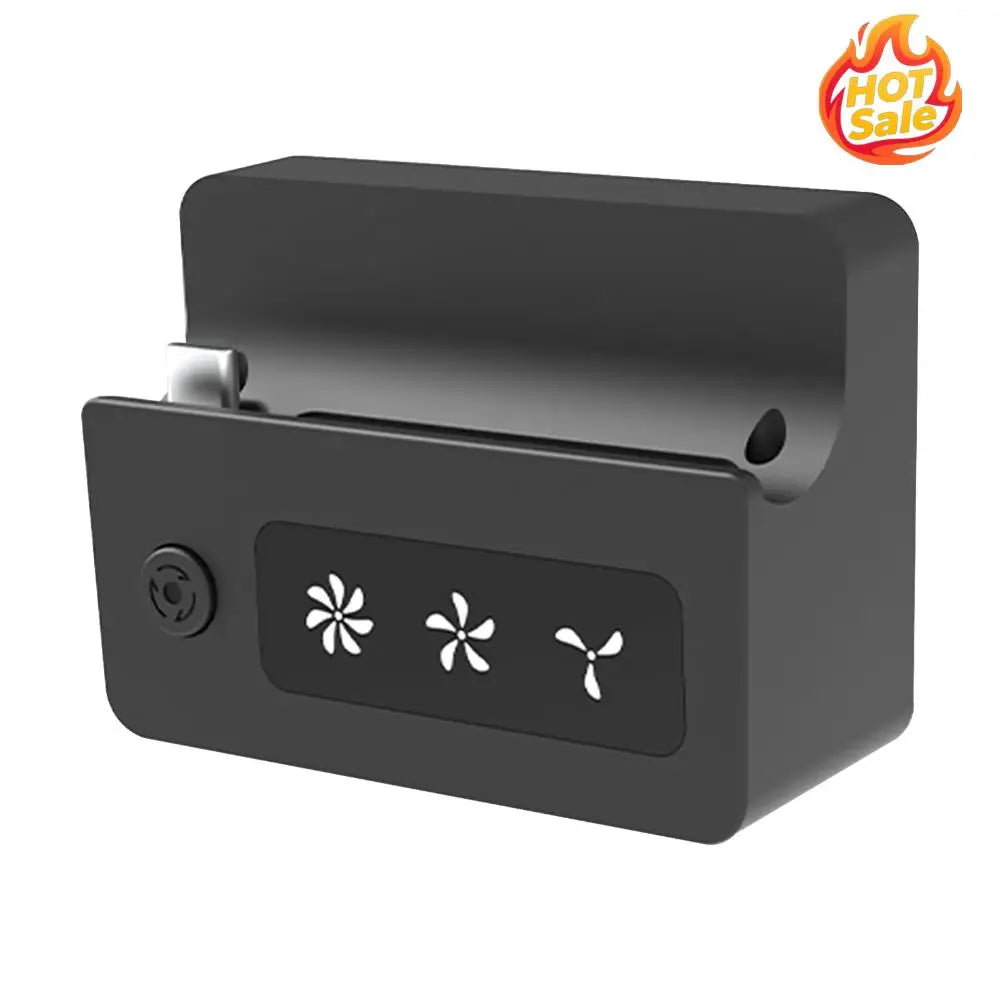 Cooling Fan 3 Adjustable Speeds Console External Cooler Fan Game Console Cooler for Nintendo Switch2 Oasis Select