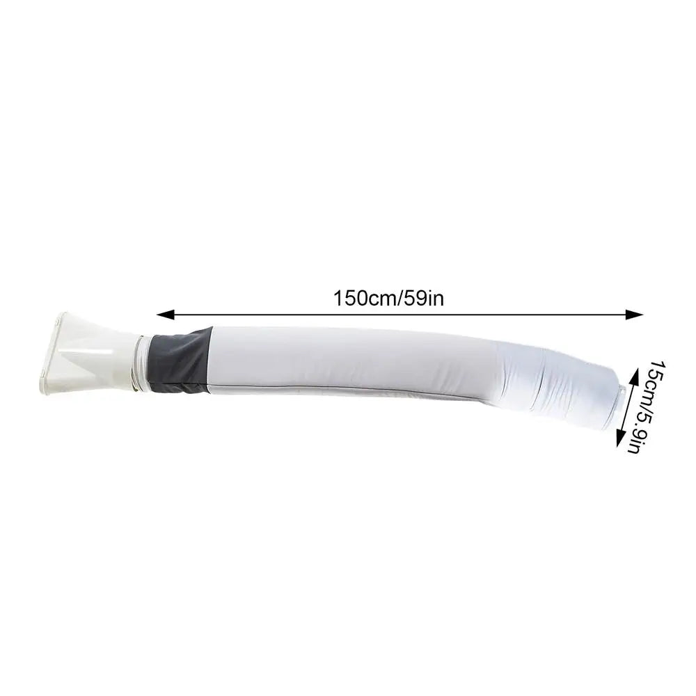 AC Hose Insulation Sleeve Dust Proof Adjustable Air Conditioner Hose Protective Cover Portable AC Hose Insulation Sleeve Wrap Oasis Select 150x15CM