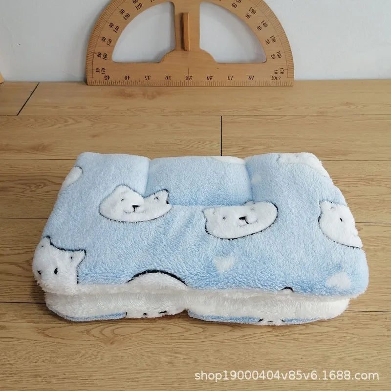 Four Seasons Autumn and Winter Thickened Pet MATS Cat MATS Dog MATS Blankets Pet Beds Bed Covers Sleeping Seat Cushions Oasis Select