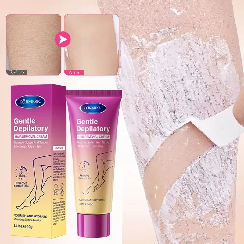 SADOER Hair Removal Cream & Growth Inhibitor – Body & Face Hair Removal Cream Oasis Select