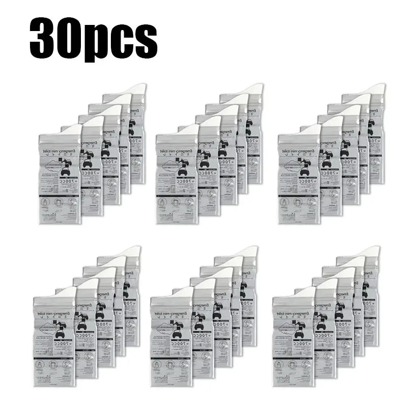 5/10/30pcs Car Camper Adult Portable Wc Toilet Potty Catheter Adult Urinal Coagulant Vomit Bag Pee Funnel Accessories Novelties Oasis Select 30pcs