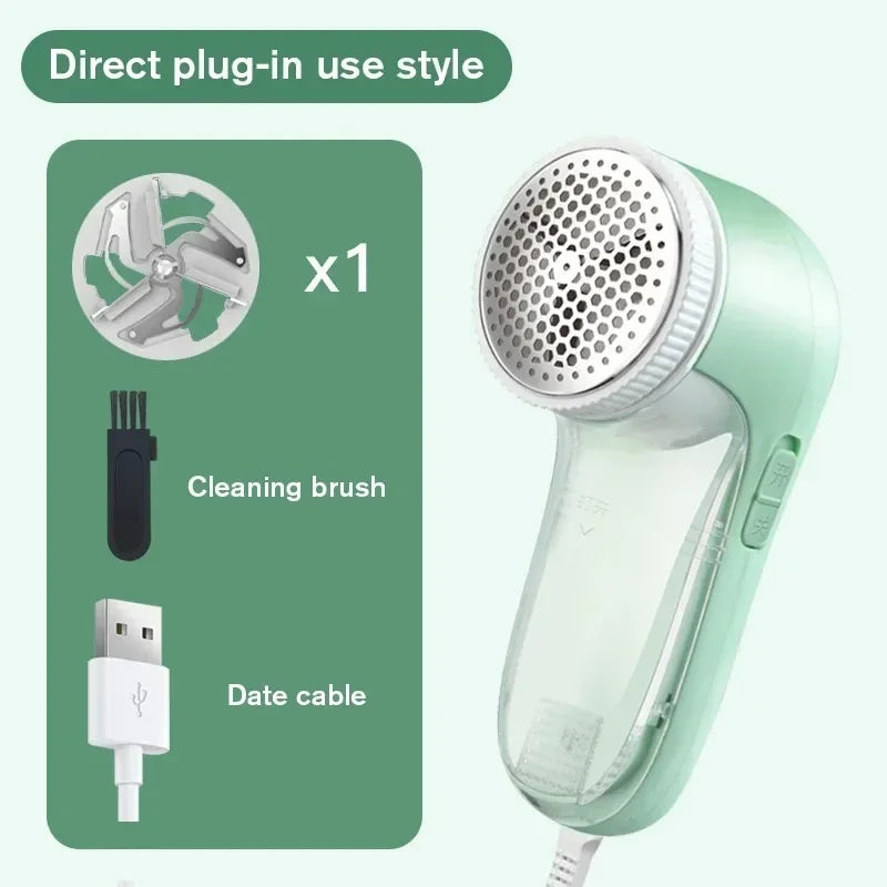 Removes Lint From Clothes Electric. Pet Hair Remover Clothing Home Cats Hair Brush Take Out of Clothes Hairs Cleaning Roller Oasis Select United States Green Headx1