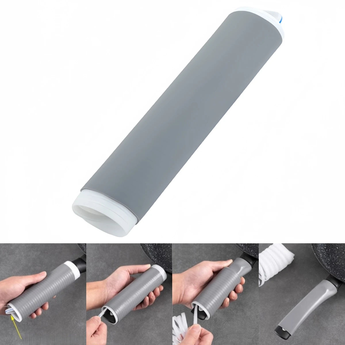 Self-Shrinking Rubber Pan Handle Protector – Heat Shield Pan Handle Protector Oasis Select