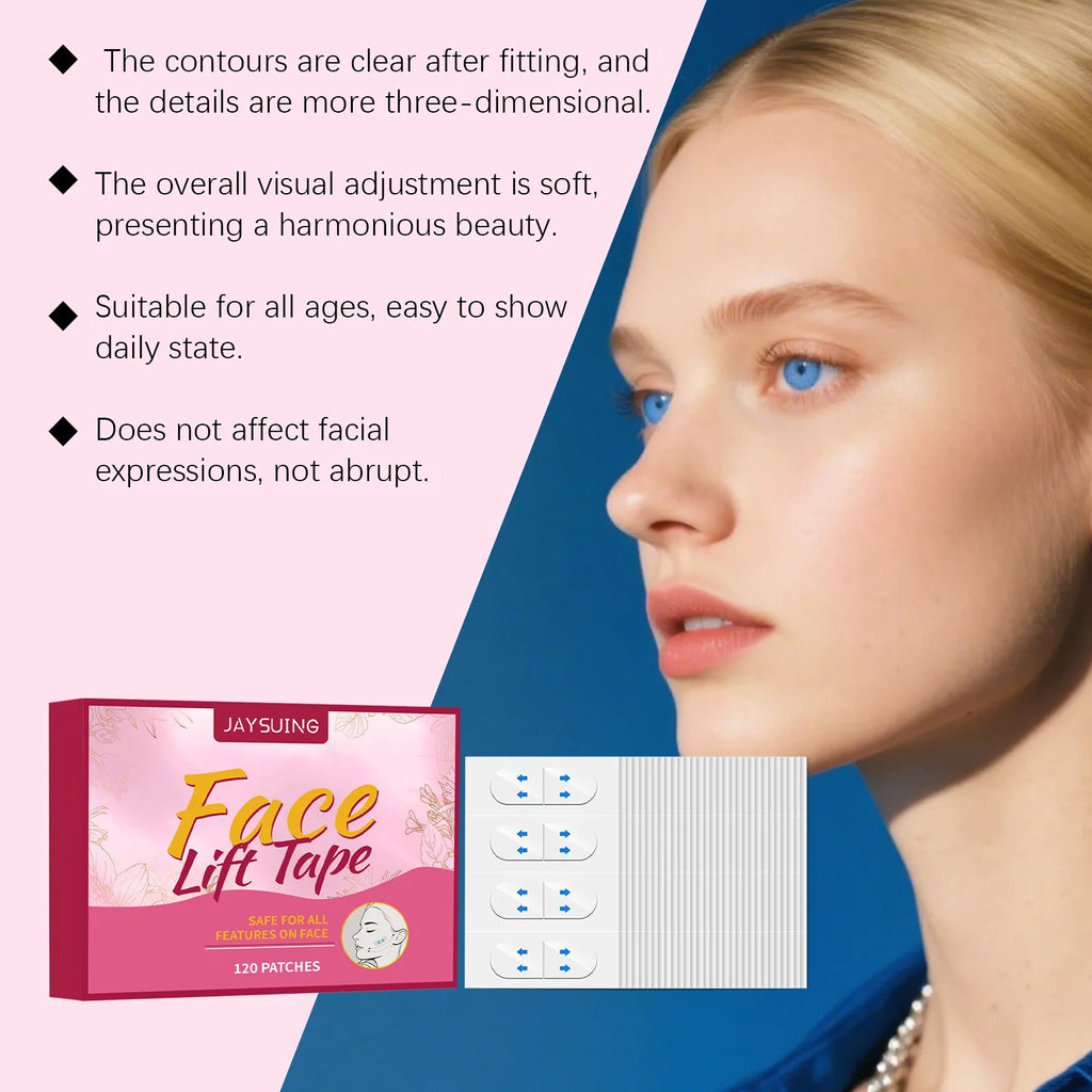 Facial Elasticity Care Patch Facial Lifting Patch Improve Skin Sagging Enhance Face Contour Invisible Firming Skin Sticker Oasis Select