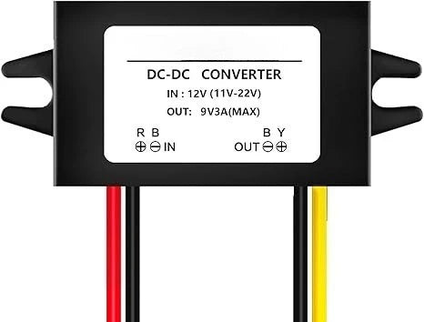 DC 12V To 9V 3A Converter Buck Module Power Converter Waterproof With Overcurrent Overheat Short-Circuit Undervoltage Protection Oasis Select 12V to 9V 3A