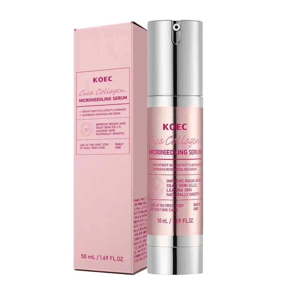 Centella Asiatica Microneedle Serum Deep Hydration Soothing Dragon Blood Serum Firm Brighten Repairing Facial Essence Oasis Select Collagen 50ML
