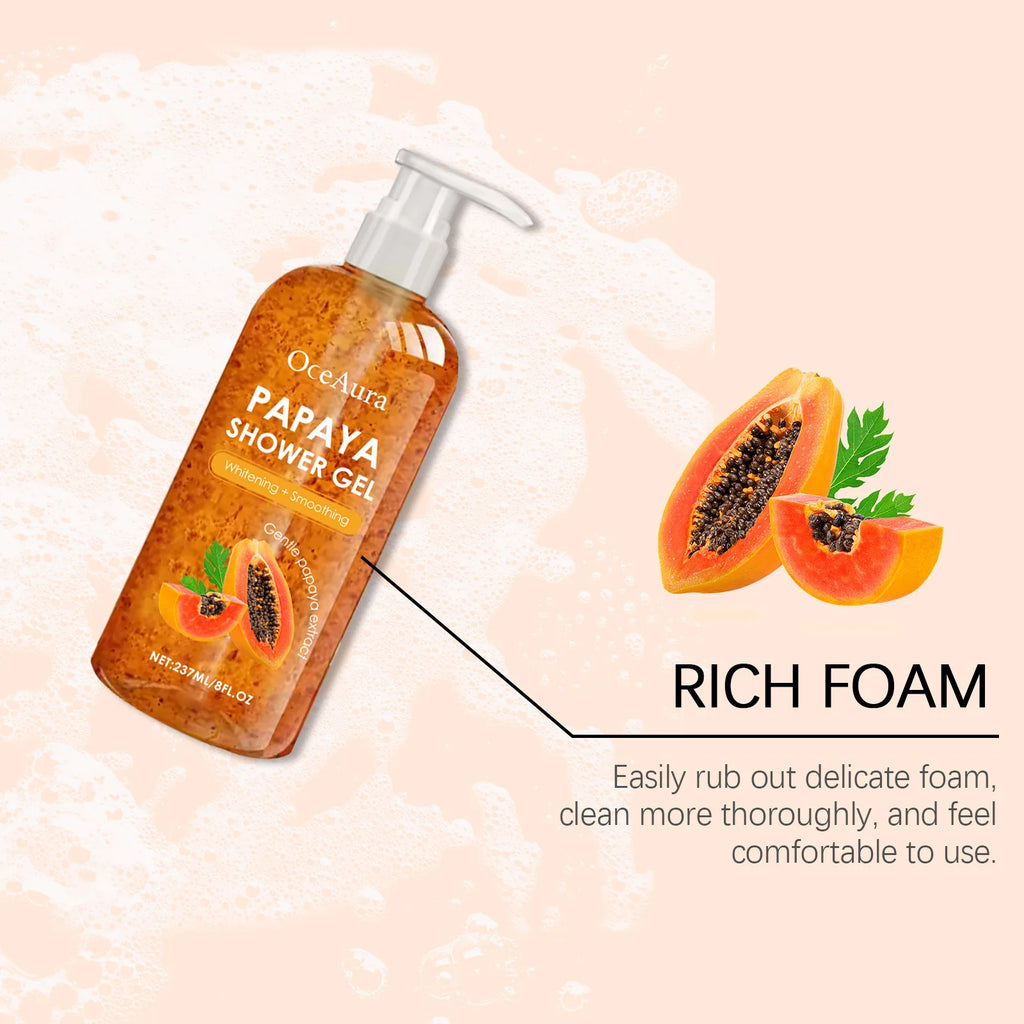 OceAura Brightening Moisturizing Body Wash Shower Gel 237ml Moisturising Body Wash Oasis Select