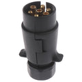 12V 7 Way Round Standard European Car Plug Connector 7 Pin Socket Plugs Trailers Oasis Select one size