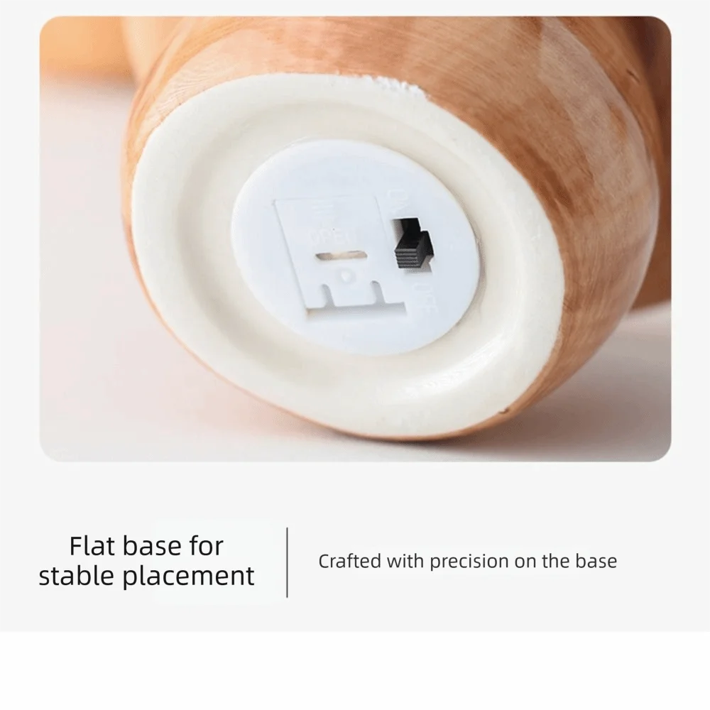 Ceramic Mushroom Night Light | Soft Glow Decorative Lamp