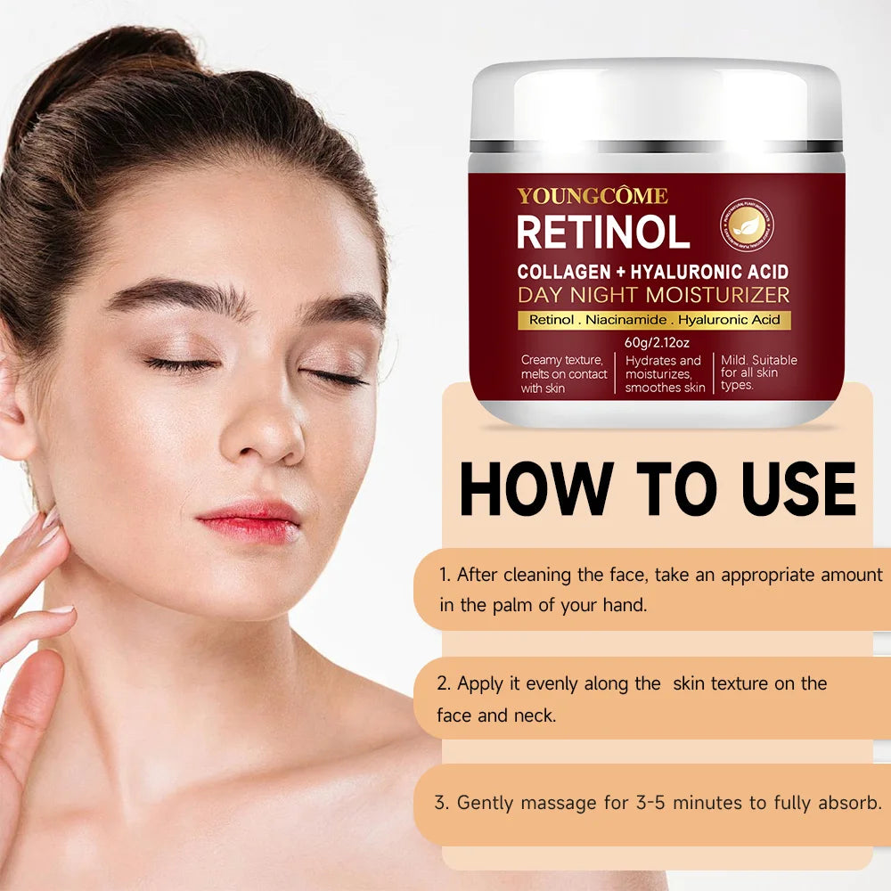 YOUNGCOME Retinol Face Cream – Lifting, Firming & Brightening