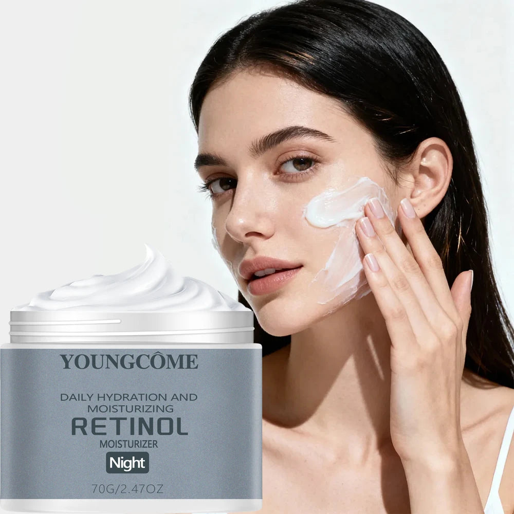Retinol & Hyaluronic Acid Night Face Cream – All Skin Types