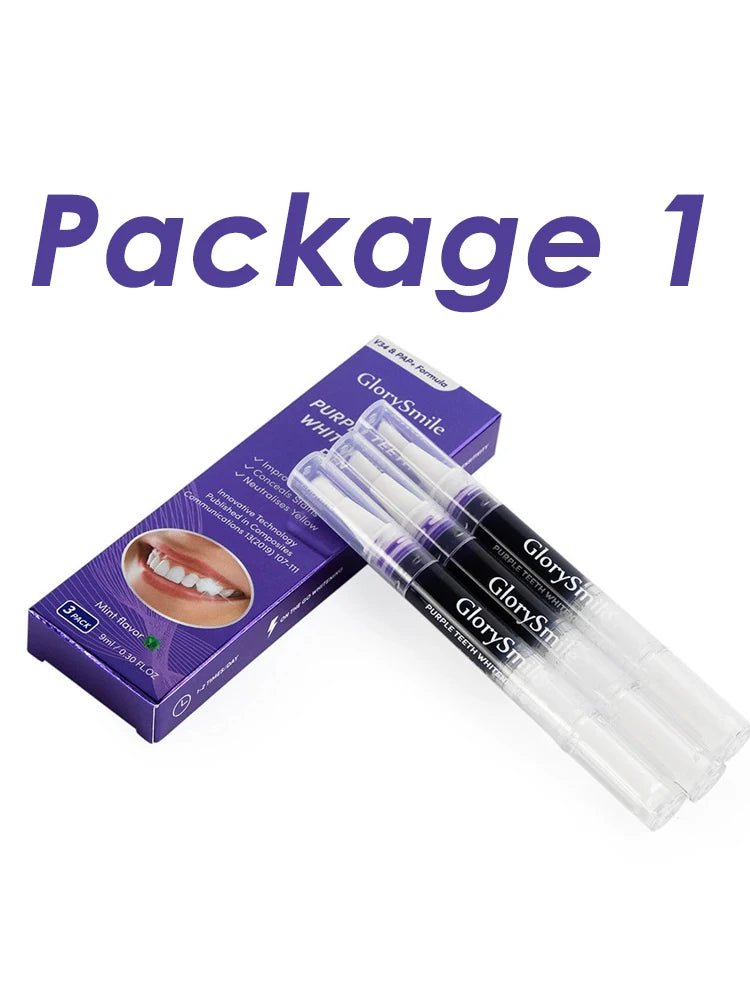 GlorySmile Purple Teeth Whitening Pen – No-Sensitivity Formula