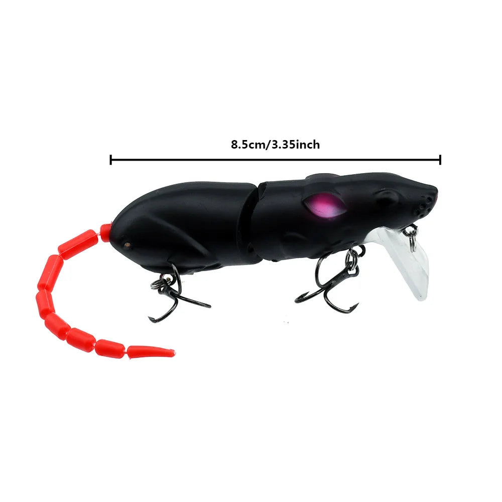 15.5g/15.5cm lure mouse biomimetic broken joint long throw pencil Minogue curved mouth fake bait Oasis Select B
