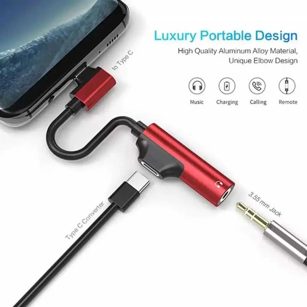 Cables Type C Adapter Usb-C Headphone Adapter Audio Cable Audio Adapter Type C Audio Splitter Type C To 3.5mm Jack Aux Cable Oasis Select