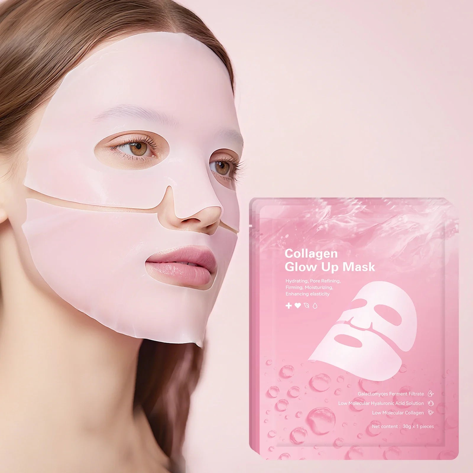 Calci-Protein & Hyaluronic Acid Gel Mask – Firming & Hydrating
