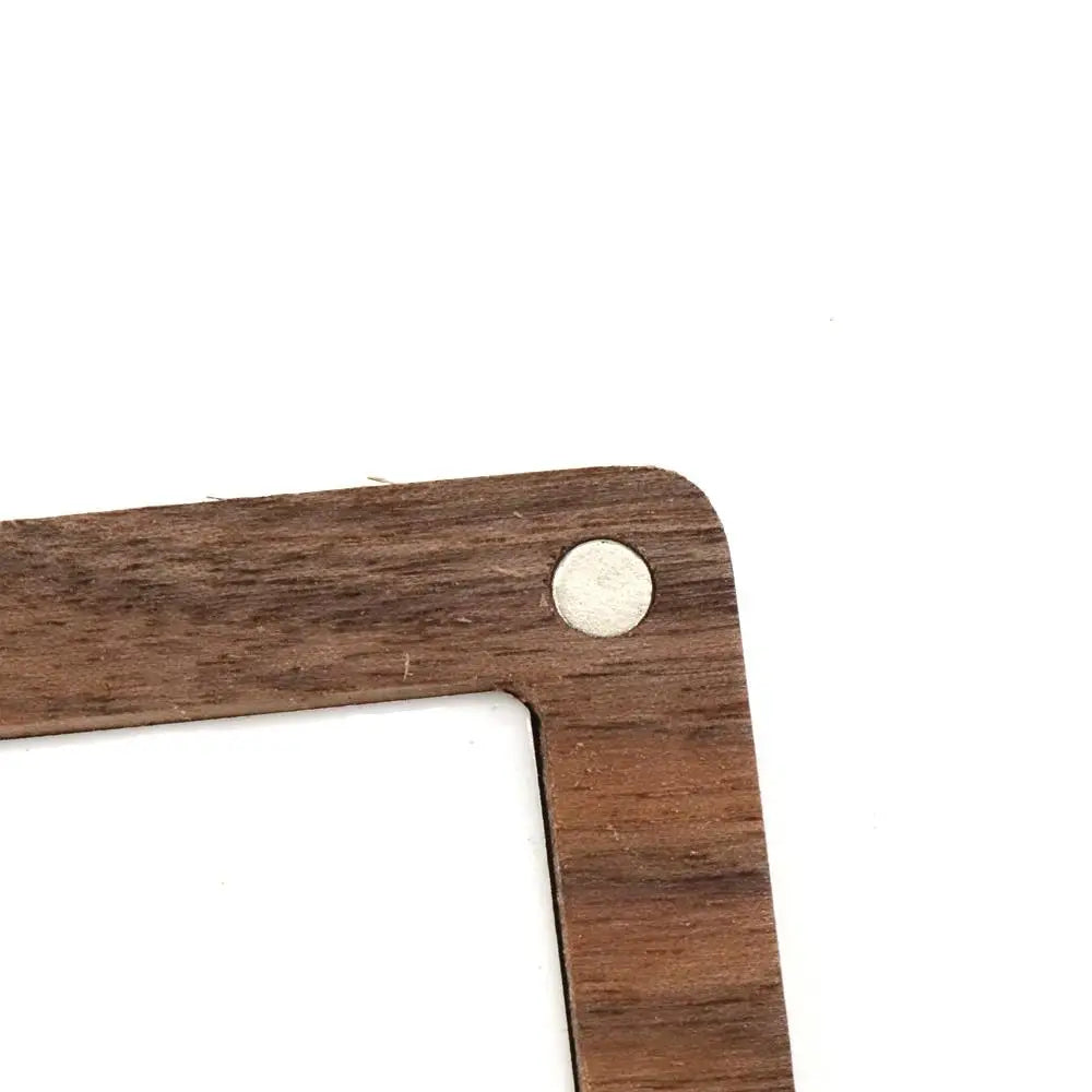 Magnetic Empty Wooden Art Supplies Portable Watercolor Painting Tray Palette Paint Box Painting Tool Oasis Select