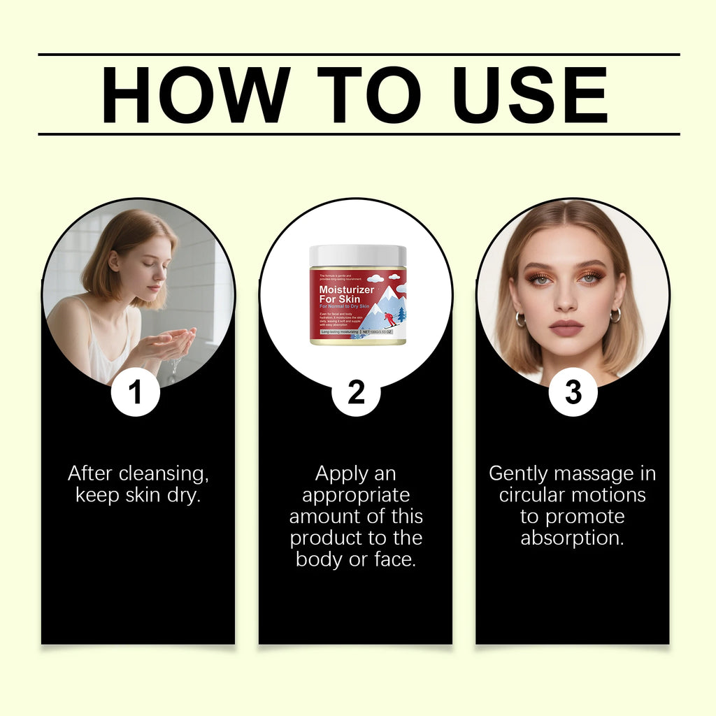 Lightweight Moisturizing Face Cream – Day & Night Hydration