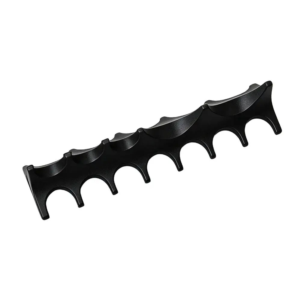 Soft Silicone Nail Pen Holder Brush Rack Shelf UV Gel Brush Display Stand Makeup Painting Pen Rest Organizer Nail Art Manicure Oasis Select Black