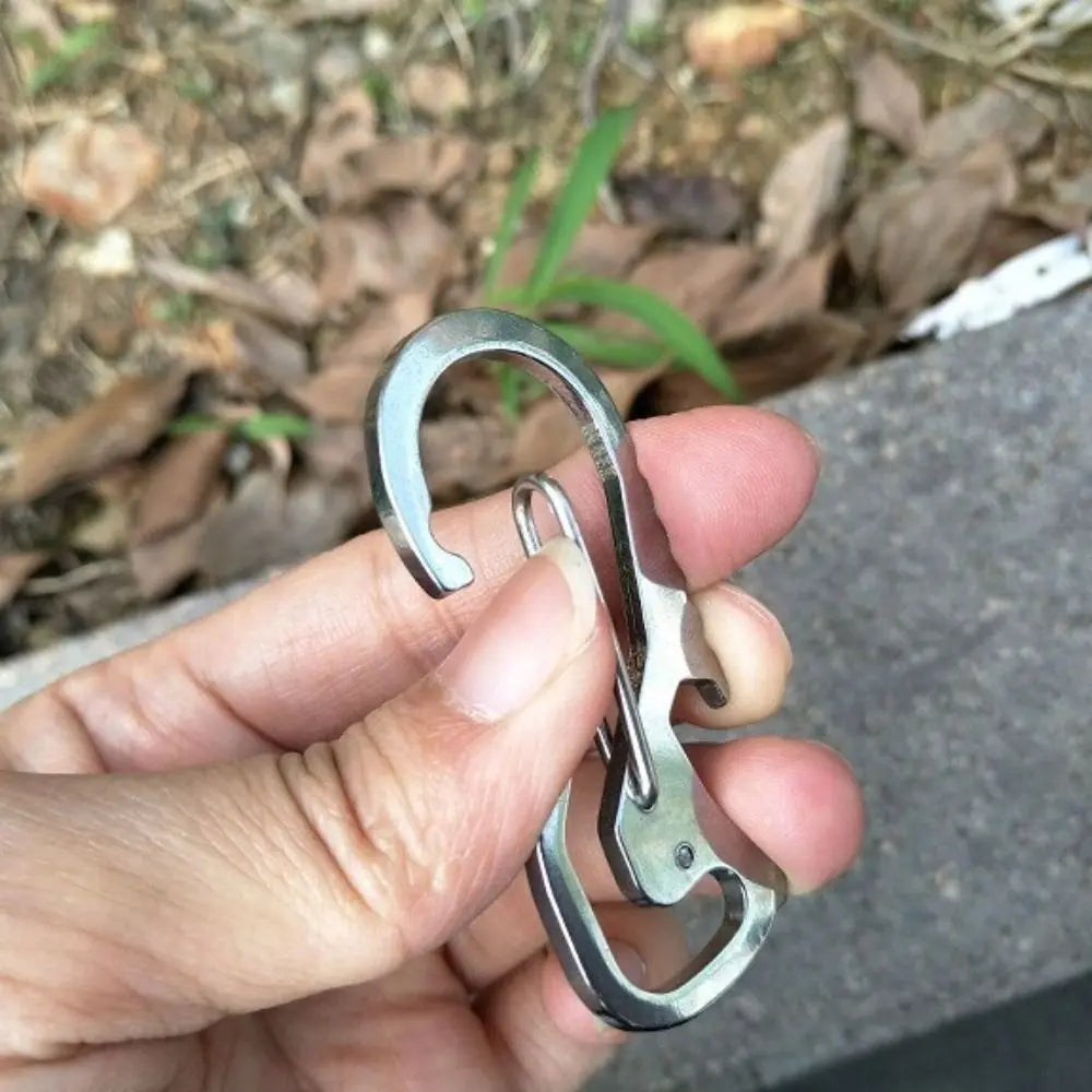 Bottle Opener Multifunctional Carabiner Multifunctional Hex Driver Outdoor Keychain Keychain Ring Stainless Steel Oasis Select