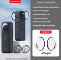Tempered Glass Lens Guards for Insta360 X4 – 2-Pack