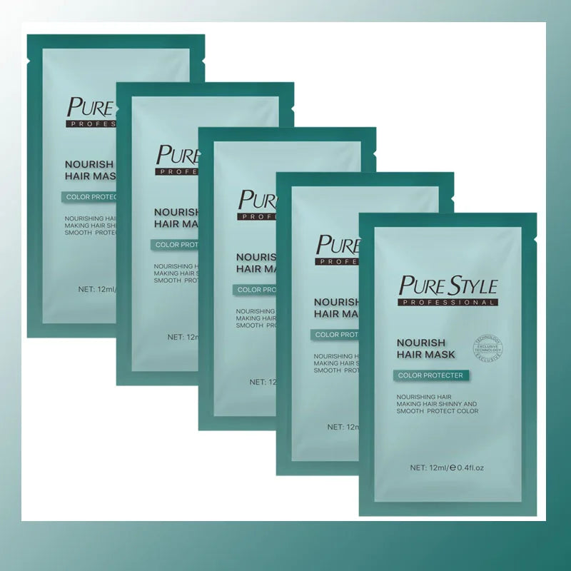 Keratin Collagen Hair Mask – 5-Second Smooth & Frizz Control Keratin Hair Mask Oasis Select 5pc