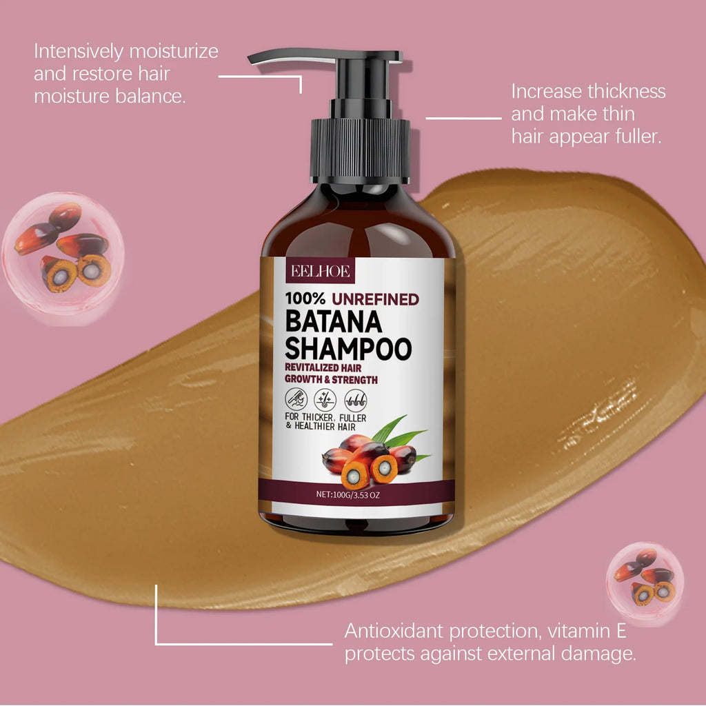 Bataná Oil Shampoo – Moisturizing, Nourishing & Frizz Control