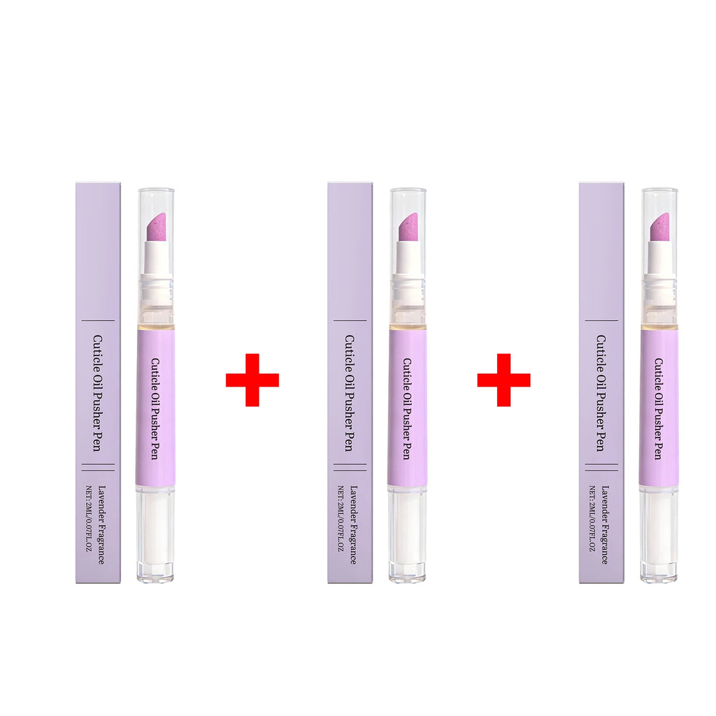 Nail Cuticle Oil Pen Dead Skin & Cuticle Remover Nail Cuticle Pusher Strengthen Nail Nourishing Manicure Nail Care Oil Pen Oasis Select 3pcs
