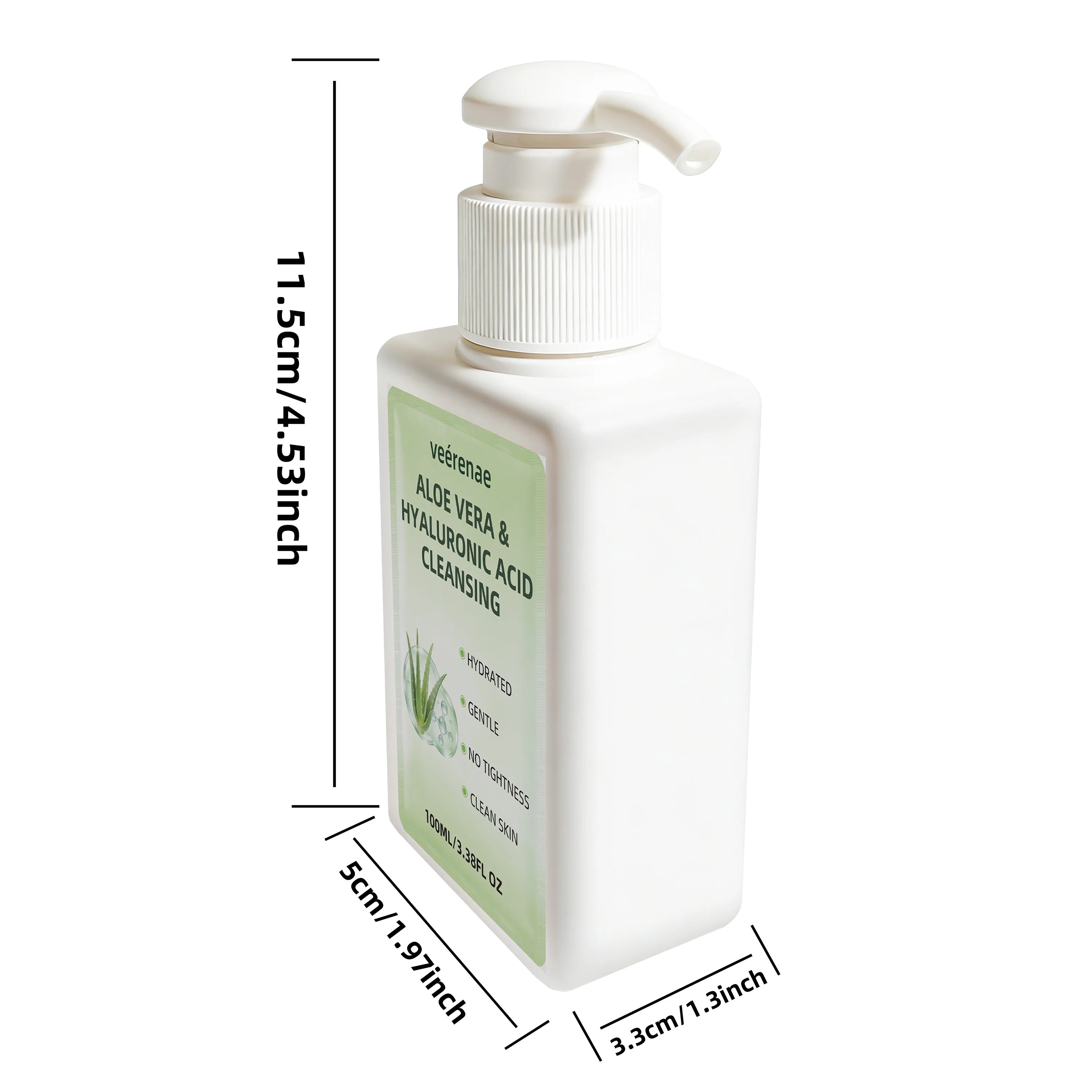 Aloe Vera & Hyaluronic Acid Face Wash | All Skin Types
