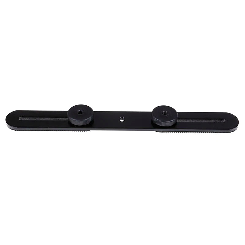 Hot Sale Dual Flash Bracket Hot Shoe Bracket Mount Holder for Tripod Stand Cam Oasis Select