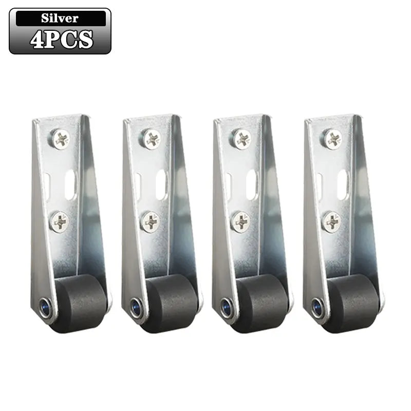 1-50PCS Smooth Moving Directional Casters 0.8/1.6 Inch Long Bracket Directional Wheels Furniture Hardware Accessories Oasis Select 4PCS