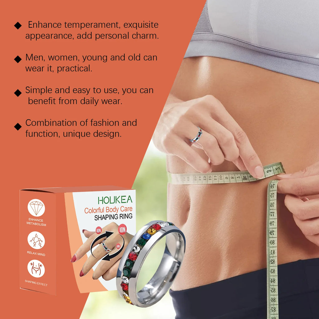 HOUKEA Slimming Ring – Blood Circulation & Body Shaper Slimming Wellness Ring Oasis Select