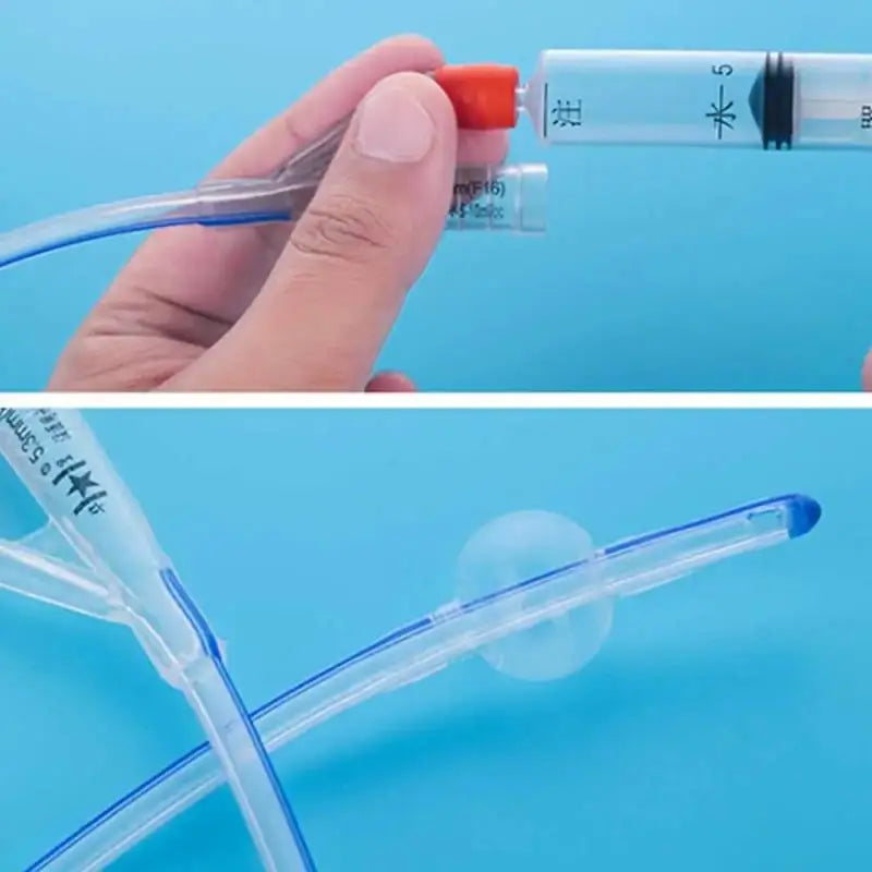 1 Piece 2 Way 3 Way Urinary Disposable Silicone Foley Catheter Flushing Tube Teaching Consumables Oasis Select