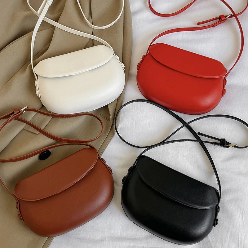 Bag Leather Women Crossbody Bag Fashion Luxury Purse Sling Bags Shoulder Bag Candy Color Girl Messenger Bags Oasis Select