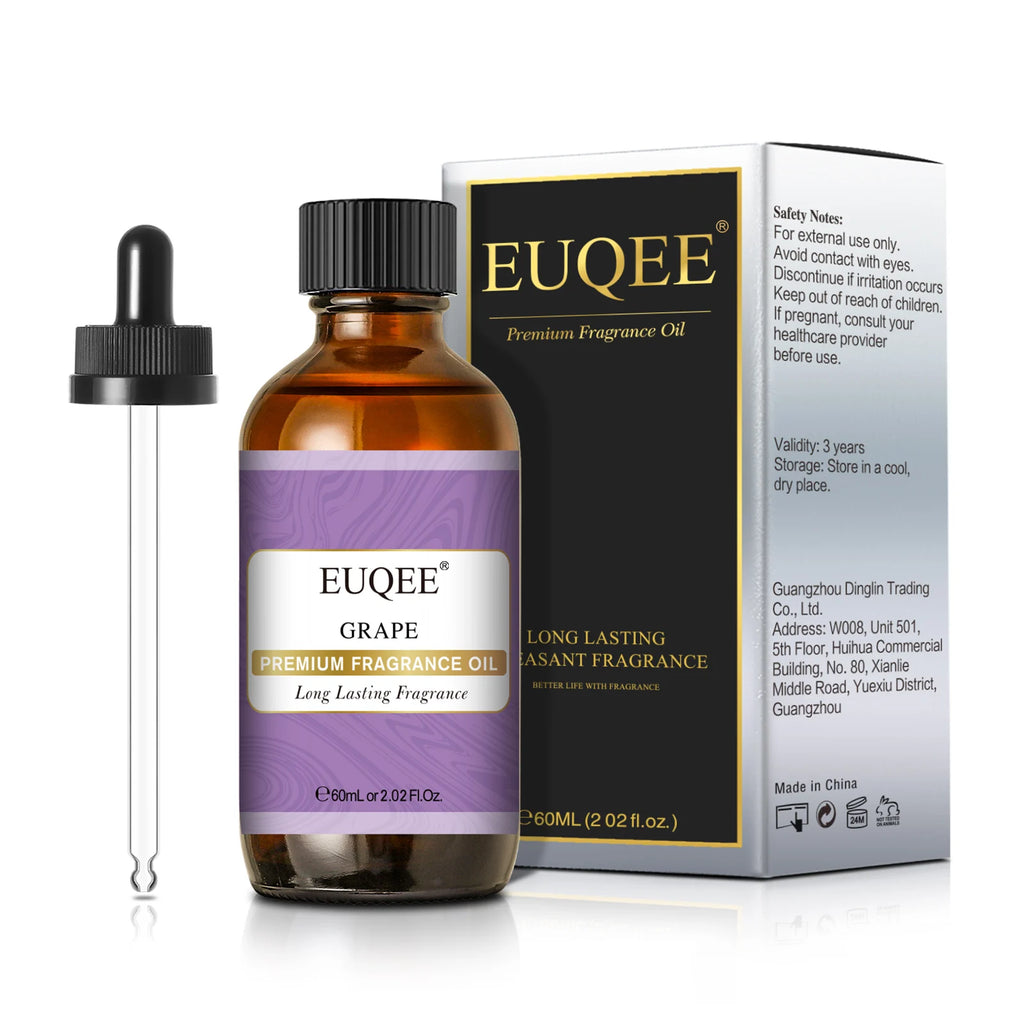 EUQEE 60ml Fragrance Oil for Diffuser, Candle Making & Humidifier