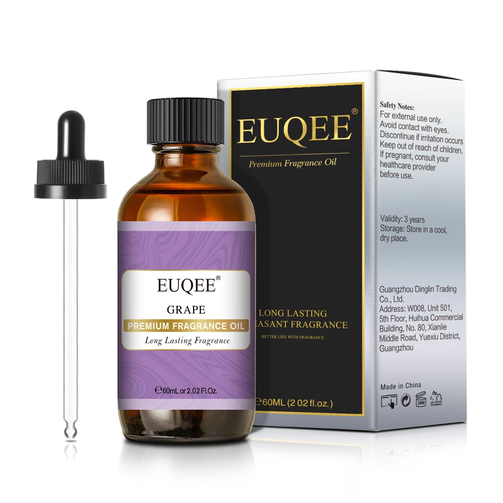 EUQEE 60ml Fragrance Oil for Diffuser, Candle Making & Humidifier