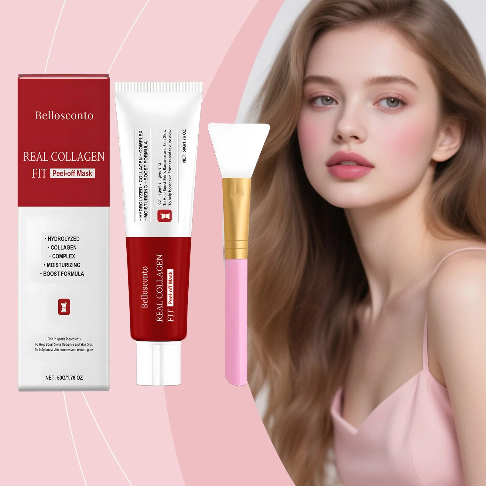 Collagen Peel-Off Mask – Remove Blackheads & Cleanse Pores Peel-Off Face Mask Oasis Select