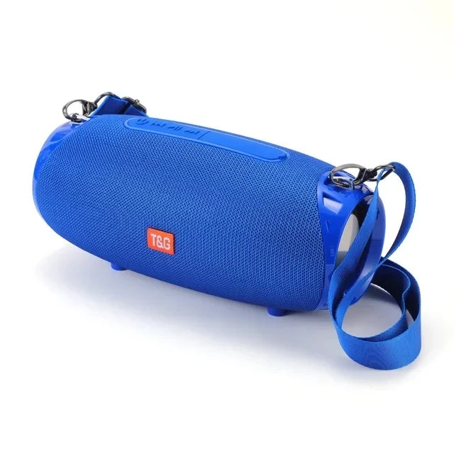 T&G Portable Bluetooth 5.3 Speaker – Waterproof, FM & Subwoofer