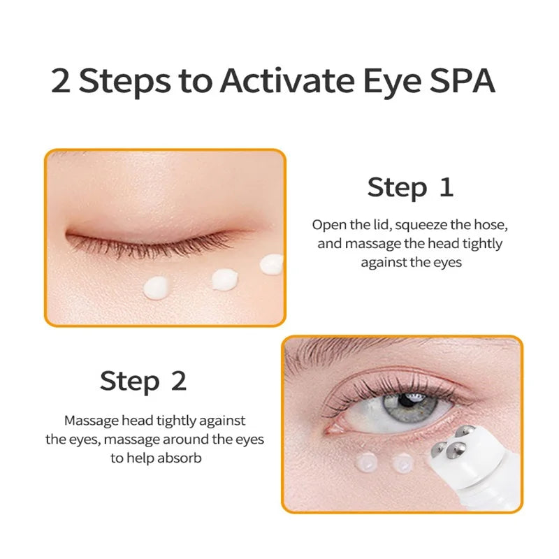 SADOER 4-in-1 Roll-On Eye Cream | Retinol, Vitamin C & Niacinamide Eye Cream Serum Oasis Select