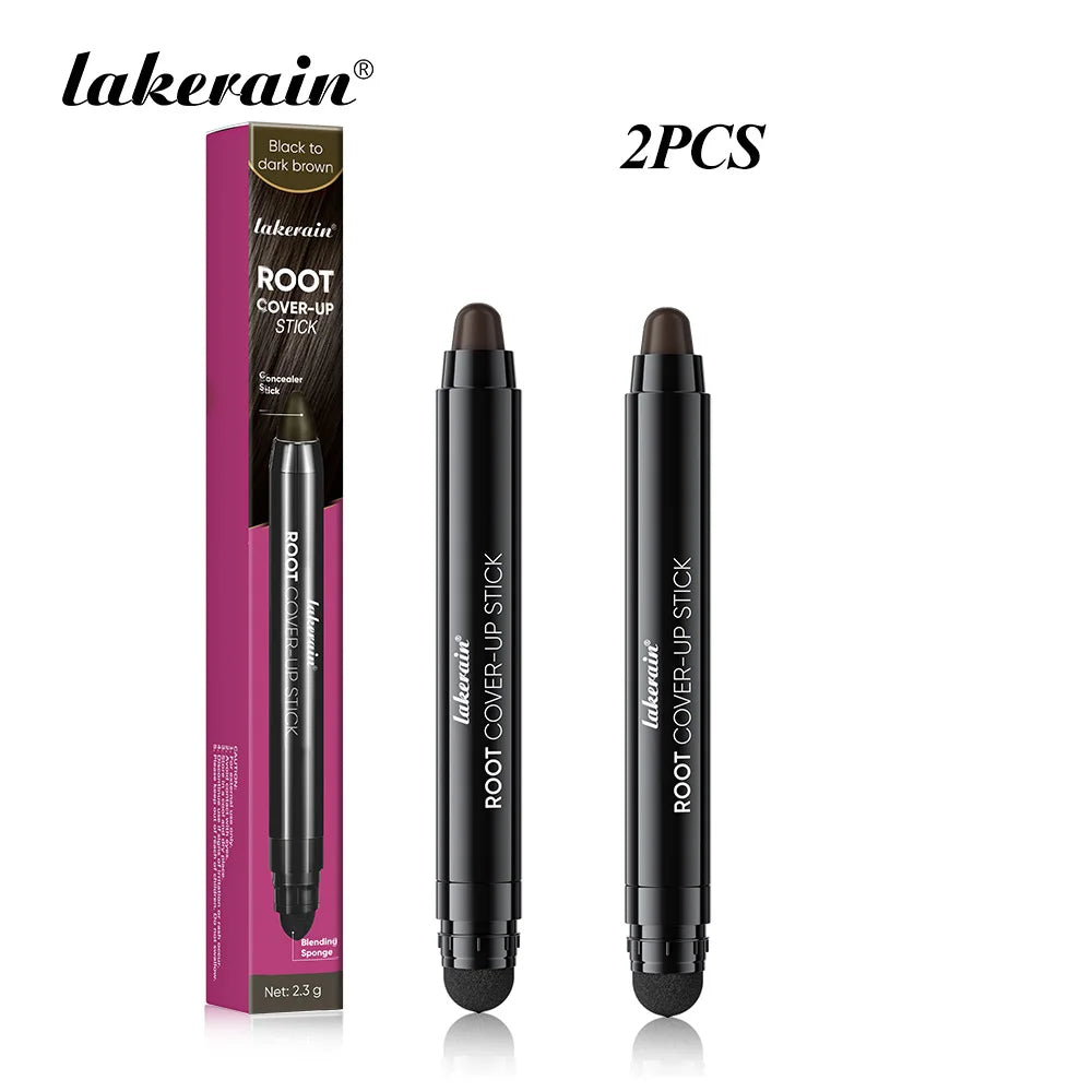 Lakerain Hair Dye Pen Men Women Precise Gray Coverage Stick Smudge-Resistant Long-Lasting Makeup Smooth Application Dye Stick Oasis Select P2 x 2