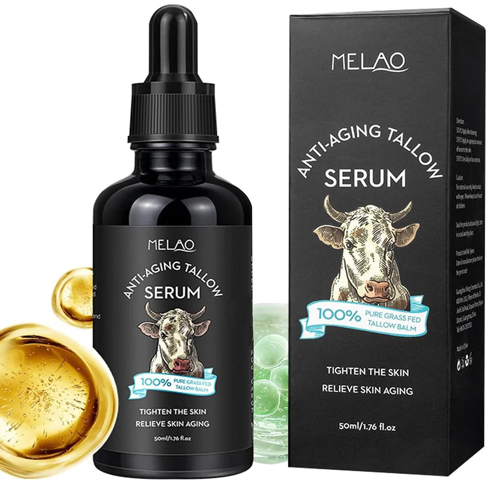 Men's Grass-Fed Tallow Face Serum – Anti-Aging & Firming