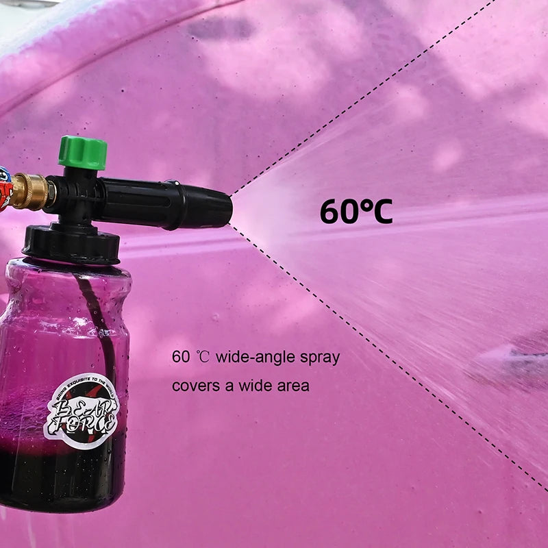 Pressure Washer Foam Cannon & Snow Foam Lance – 1/4" Quick Connector