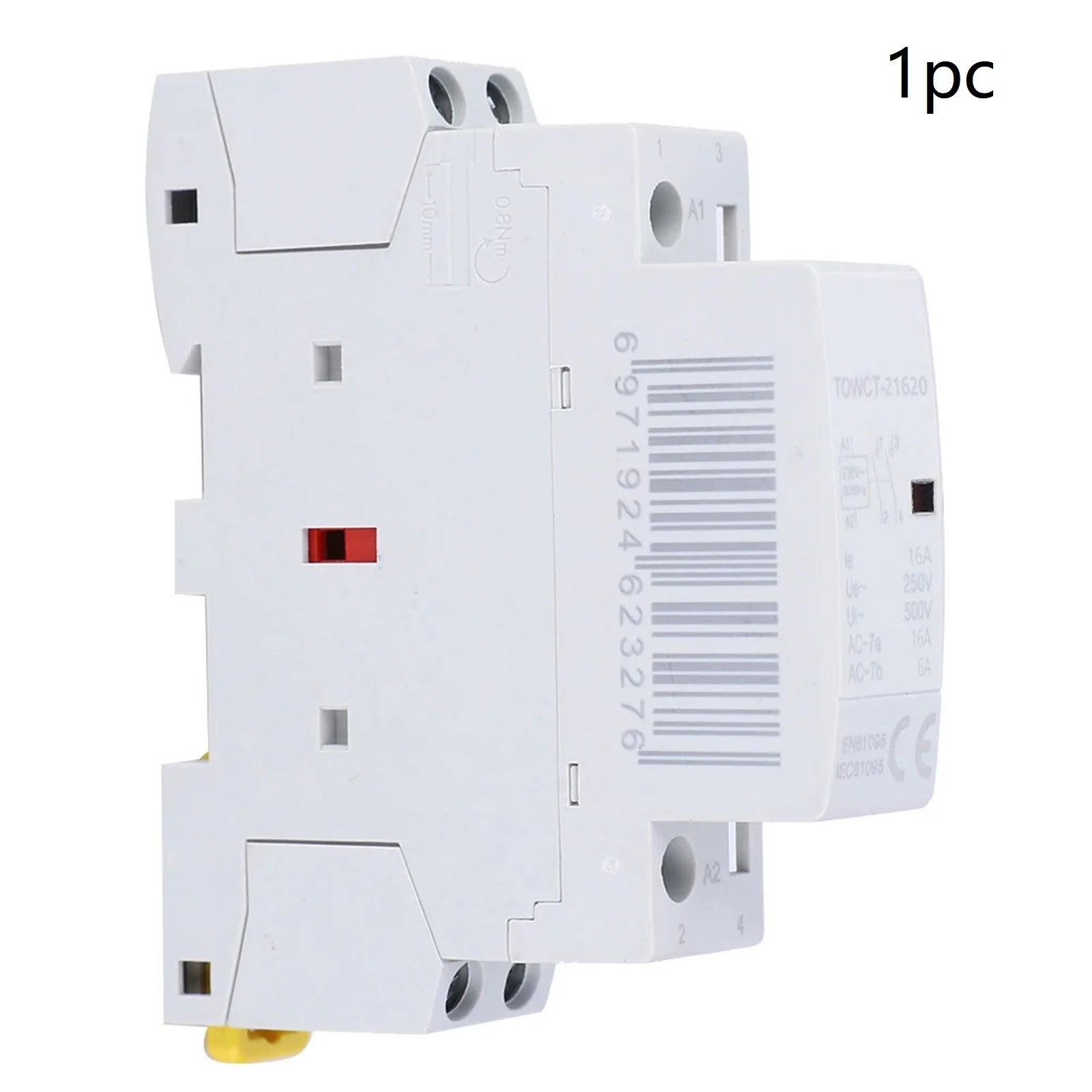 AC Contactor 220V 16A 2P Modular Energy-Saving DIN Rail Mount