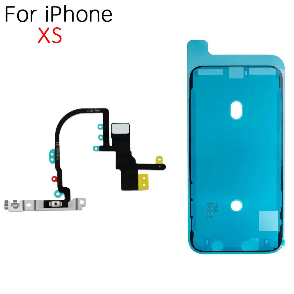 iPhone X XR XS Max Power Button Flex Cable – LED & Mic