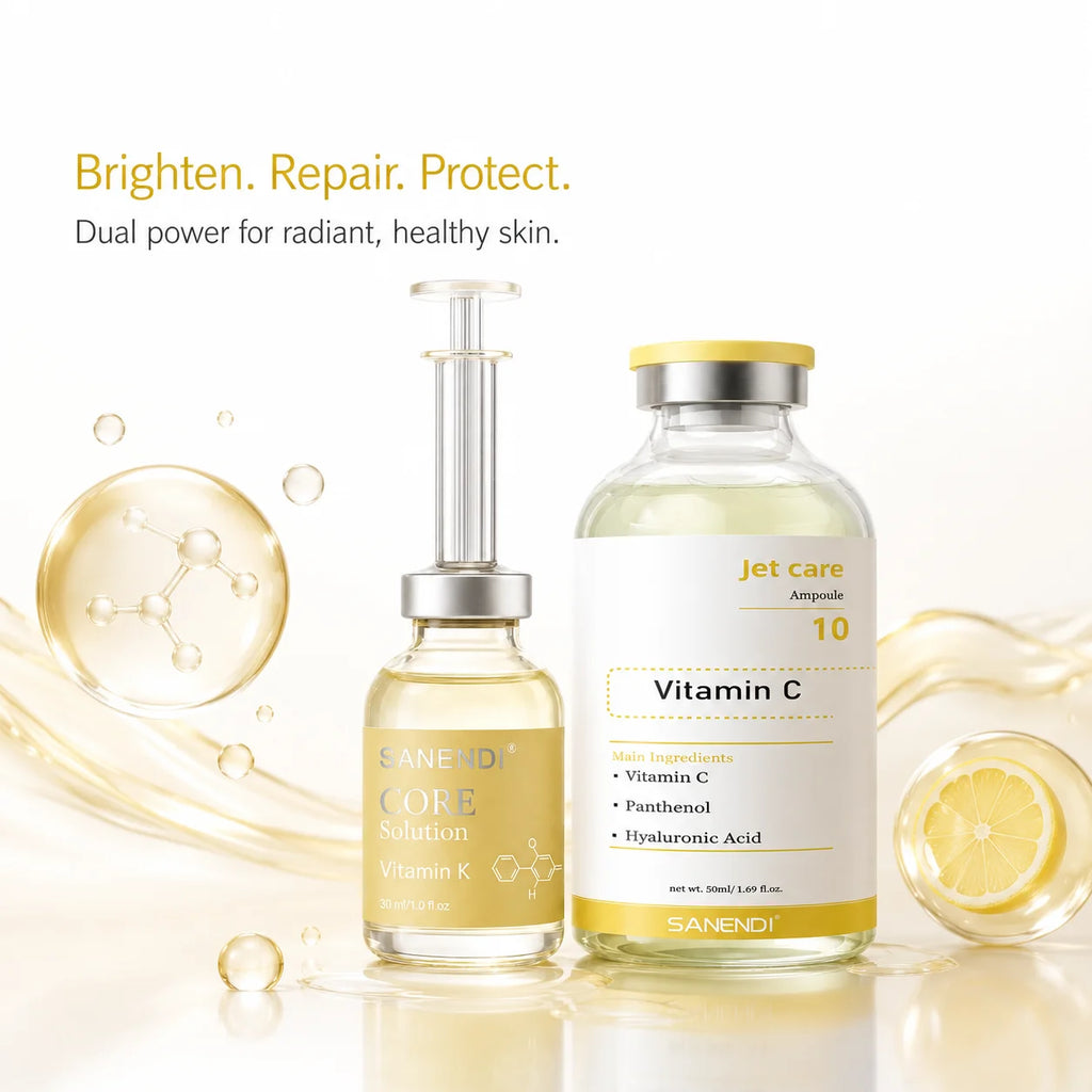 SANENDI Salmon DNA Serum – Hyaluronic Acid & Peptide Essence Face Serum Essence Oasis Select VC And VK