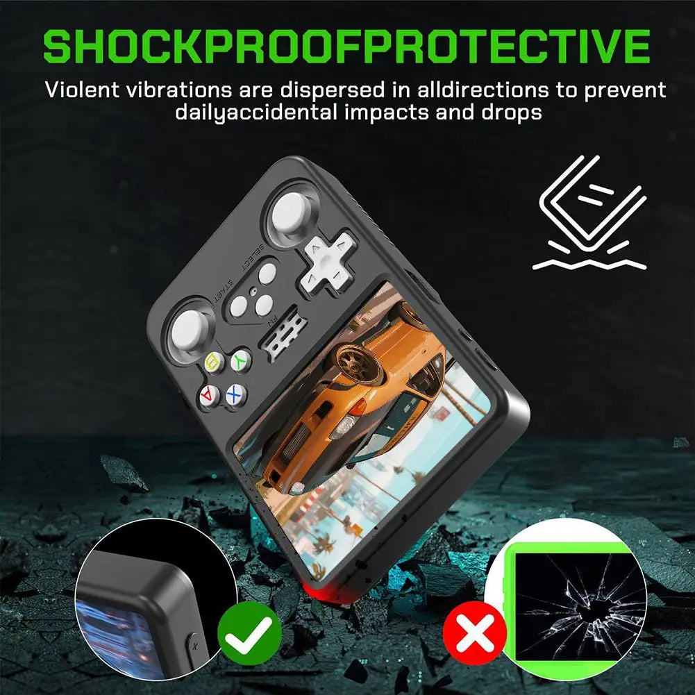Silicone Case for Anbernic R36S Handheld Console – 8 Colors