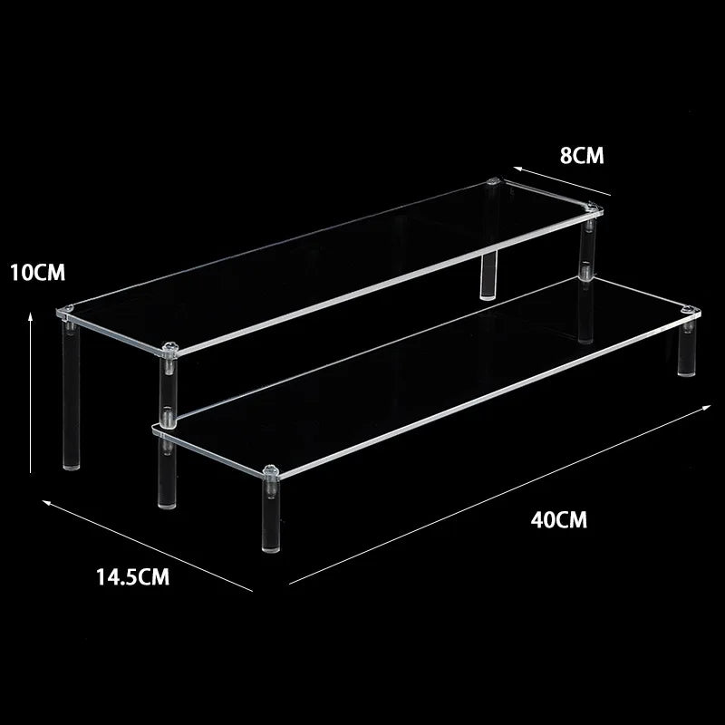 Acrylic Display Riser Rack – Perfume, Makeup & Cupcake Stand