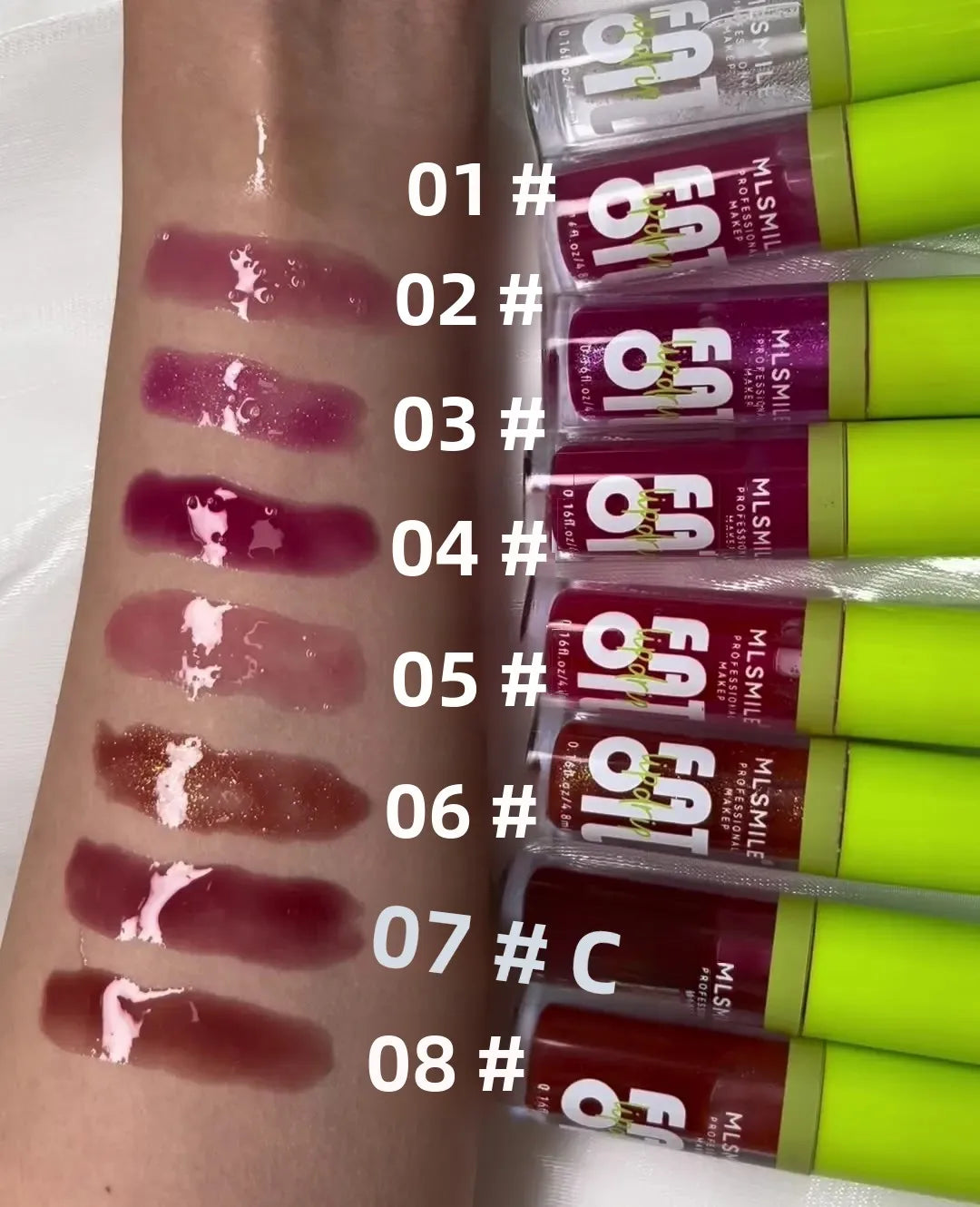 4pcs Set Mirror Pearl Lipgloss Long Lasting Hydrating Moisturizing Clear Lip Balm Oil Multi Color Lip Enhancement Oasis Select