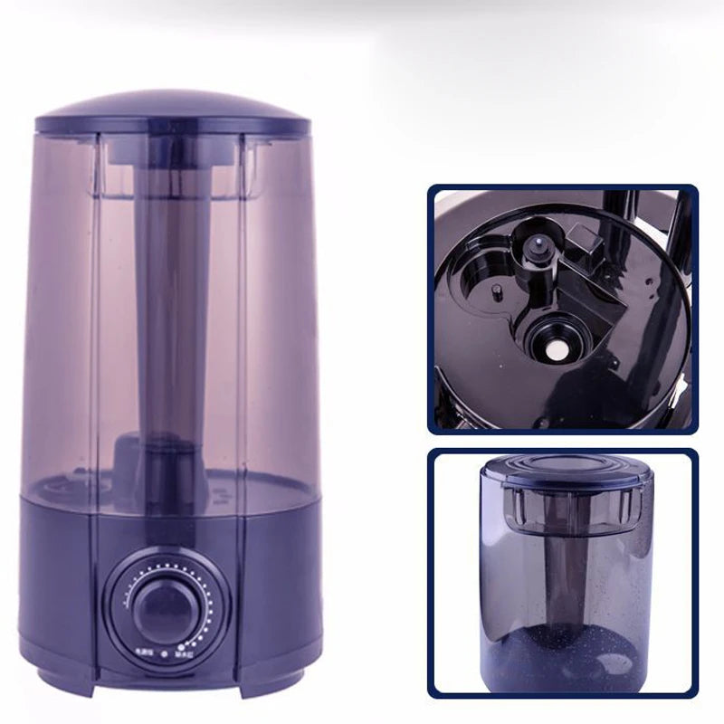 3.2L Mist Floor Fan – Remote, Oscillating, 3-Speed, 75W