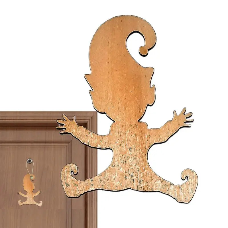 Gnome Stencil Footprints Christmas Decorations Wooden Footprint Stencils For Floors Christmas Floor Template Window Decorations Oasis Select