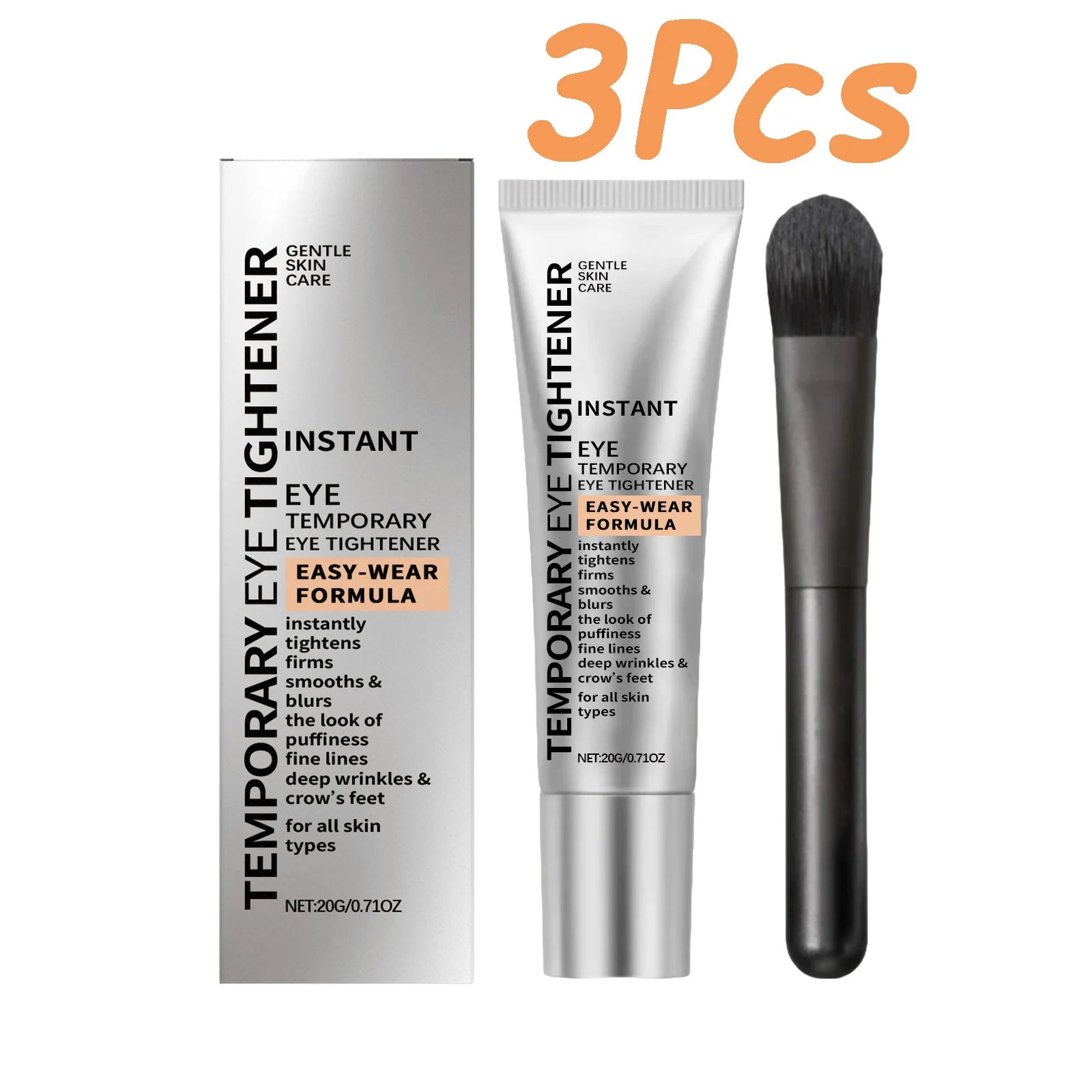 Instant Firm Eye Tightener Cream Lightens Fine Lines Dark Circles Reduces Puffiness Eye Cream Lifting Nourishing Eye Care Cream Oasis Select 3 x 20g Boxed